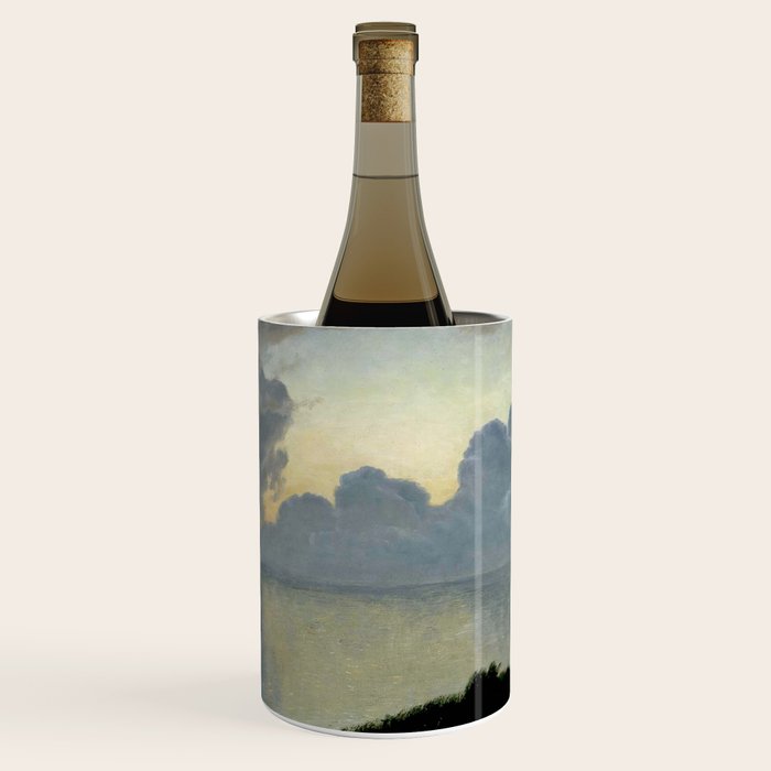 Summer night by the sea, tisvilde, 1900, Oil Landscape Painting  Wine Chiller Gallery Image 1
