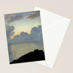 Summer night by the sea, tisvilde, 1900, Oil Landscape Painting  Stationery Card Gallery Image 2