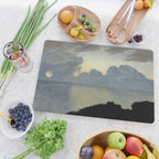 Summer night by the sea, tisvilde, 1900, Oil Landscape Painting  Cutting Board Gallery Image 2
