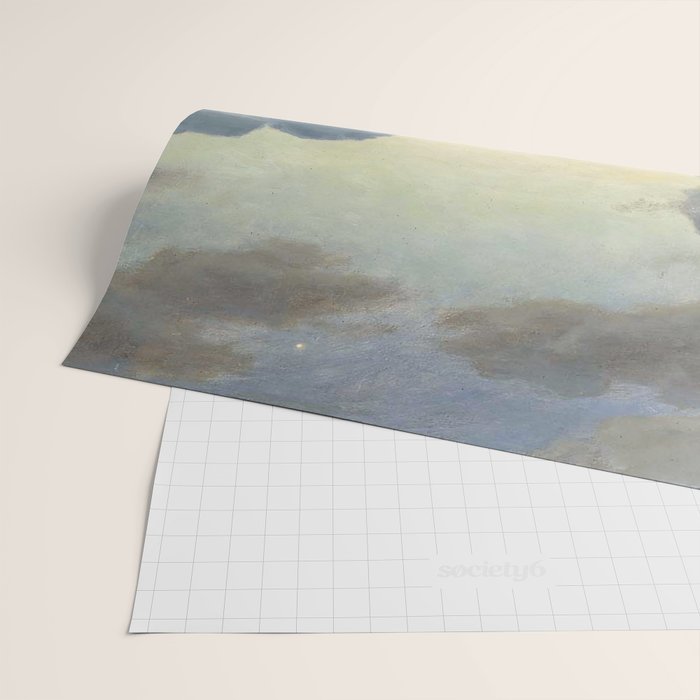 Summer night by the sea, tisvilde, 1900, Oil Landscape Painting  Wrapping Paper Gallery Image 2