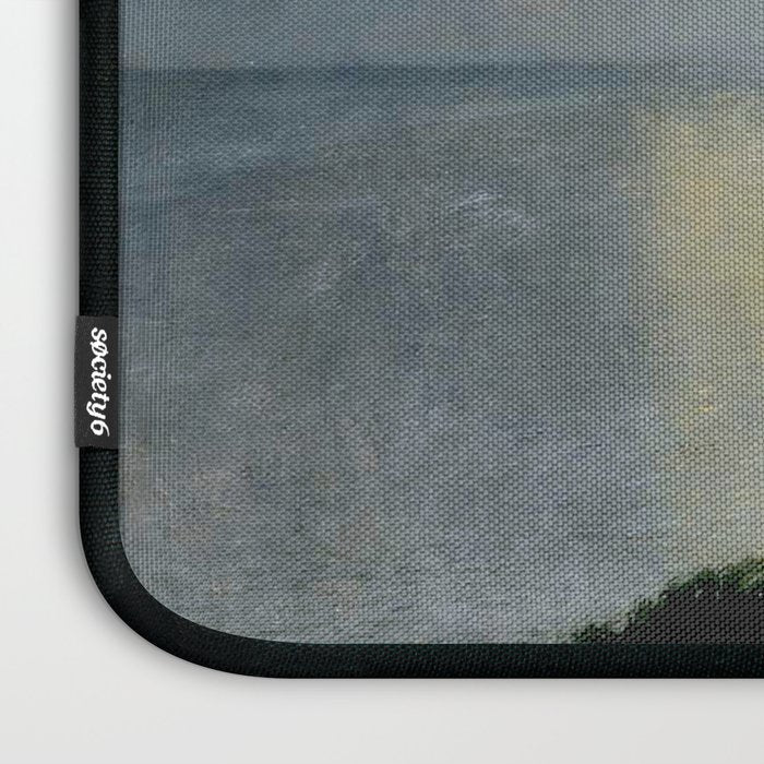 Summer night by the sea, tisvilde, 1900, Oil Landscape Painting  Laptop Sleeve Gallery Image 3