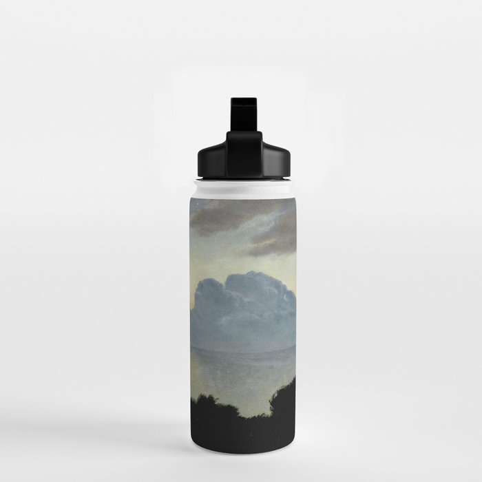 Summer night by the sea, tisvilde, 1900, Oil Landscape Painting  Water Bottle Gallery Image 2