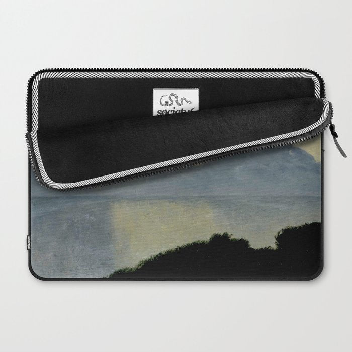 Summer night by the sea, tisvilde, 1900, Oil Landscape Painting  Laptop Sleeve Gallery Image 2
