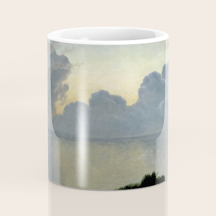 Summer night by the sea, tisvilde, 1900, Oil Landscape Painting  Coffee Mug Gallery Image 4