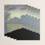 Summer night by the sea, tisvilde, 1900, Oil Landscape Painting  Wrapping Paper Gallery Image 3