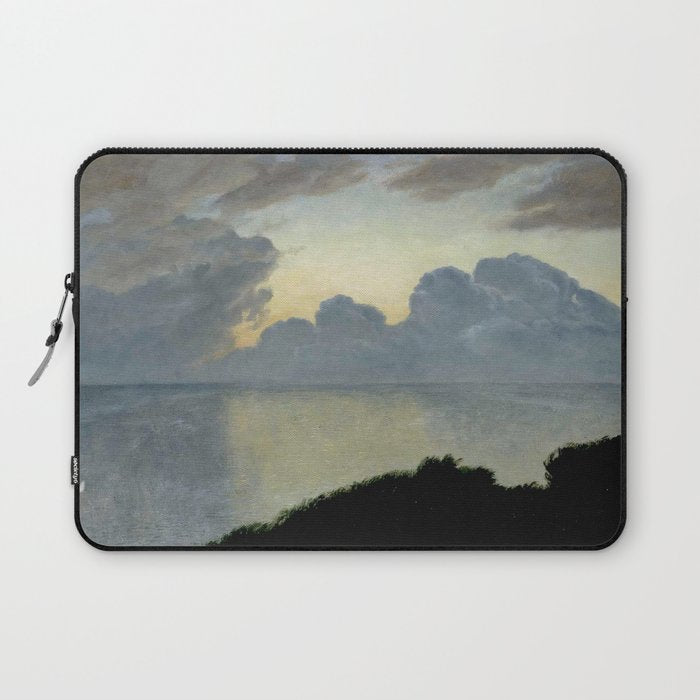 Summer night by the sea, tisvilde, 1900, Oil Landscape Painting  Laptop Sleeve Gallery Image 1