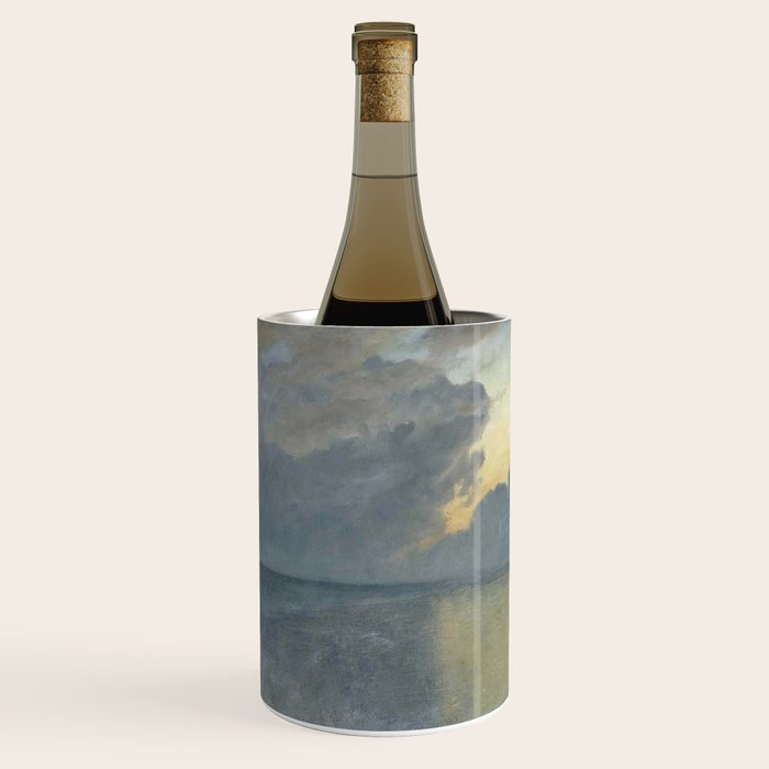 Summer night by the sea, tisvilde, 1900, Oil Landscape Painting  Wine Chiller Gallery Image 2