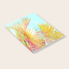 Beachy Pastel Palm Jungle | Botanical Digital Painting | Nature Plants Tropical Boho Blush Notebook Gallery Image 2