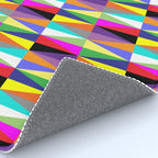 Colourful Geometric Diamonds Pattern No 1 Multicolors Rug Gallery Image 4