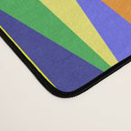 Colourful Geometric Diamonds Pattern No 1 Multicolors Desk Mat Gallery Image 4
