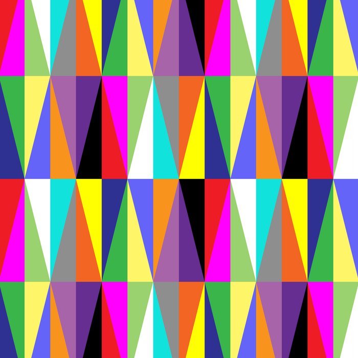 Colourful Geometric Diamonds Pattern No 1 Multicolors Coffee Mug Gallery Image 2