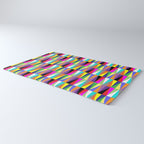 Colourful Geometric Diamonds Pattern No 1 Multicolors Rug Gallery Image 3