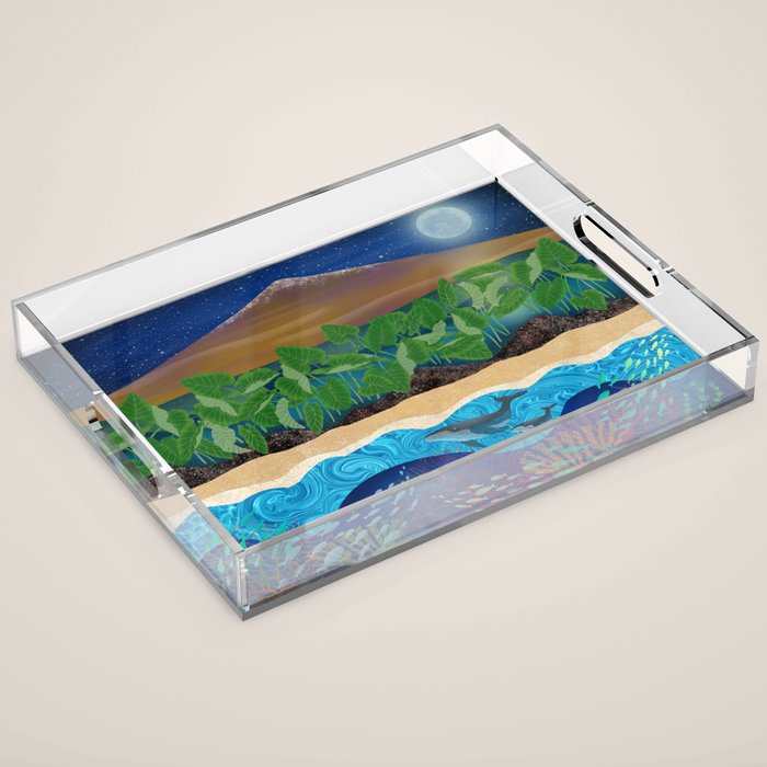 Mauna Kea Acrylic Tray Gallery Image 1