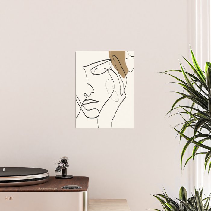 Abstract Face Poster Gallery Image 2