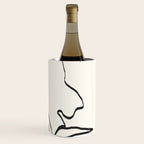 Abstract Face Wine Chiller Gallery Image 2