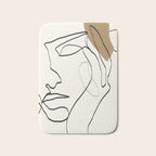 Abstract Face Bath Mat Gallery Image 1