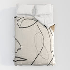 Abstract Face Comforter Gallery Image 6