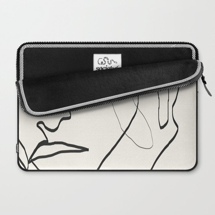 Abstract Face Laptop Sleeve Gallery Image 2