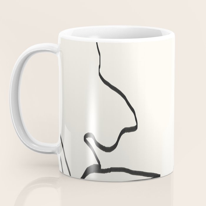 Abstract Face Coffee Mug Gallery Image 3
