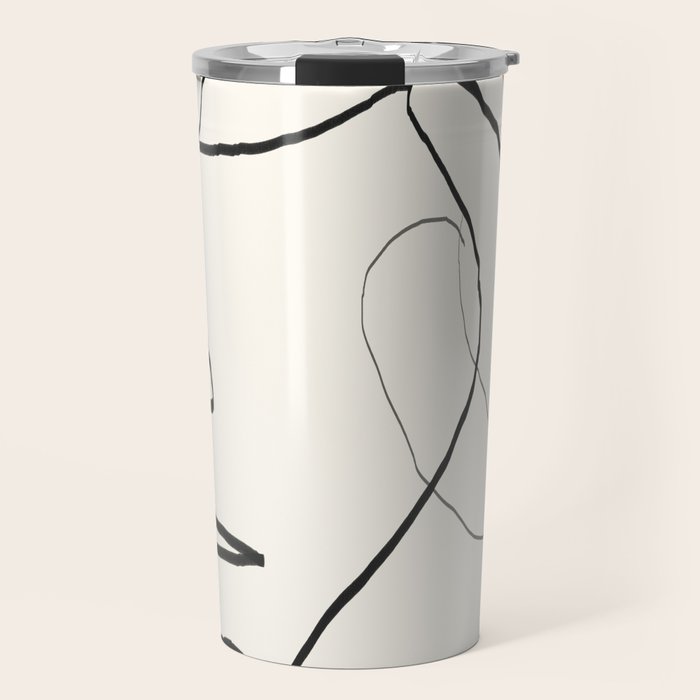 Abstract Face Travel Mug Gallery Image 1