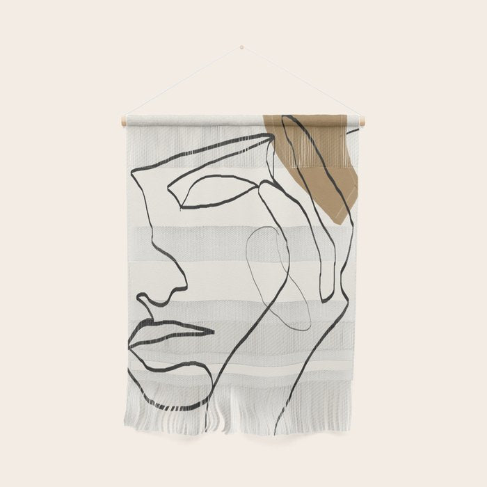 Abstract Face Wall Hanging Gallery Image 1