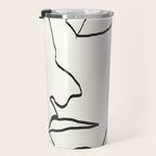 Abstract Face Travel Mug Gallery Image 3