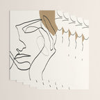 Abstract Face Wrapping Paper Gallery Image 3