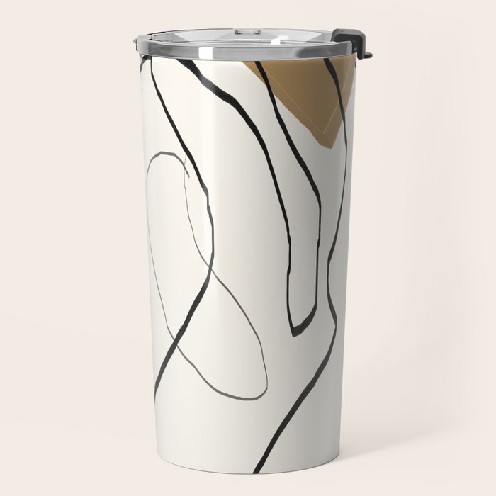 Abstract Face Travel Mug Gallery Image 2