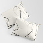 Abstract Face Pillow Sham Gallery Image 3