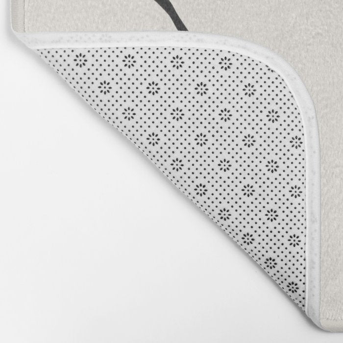 Abstract Face Bath Mat Gallery Image 2