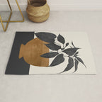 Abstract Art /Minimal Plant 144 Rug Gallery Image 1