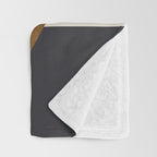 Abstract Art /Minimal Plant 144 Throw Blanket Gallery Image 3