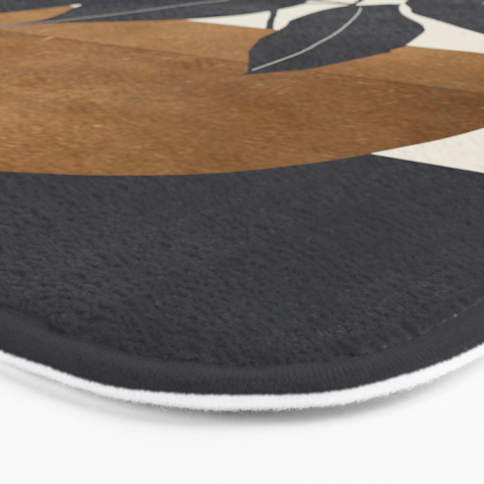 Abstract Art /Minimal Plant 144 Bath Mat Gallery Image 3