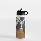 Abstract Art /Minimal Plant 144 Water Bottle Gallery Image 1