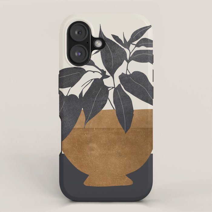 Abstract Art /Minimal Plant 144 iPhone Case Gallery Image 1