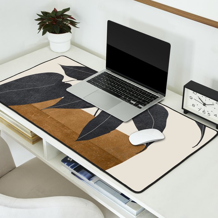 Abstract Art /Minimal Plant 144 Desk Mat Gallery Image 2