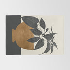 Abstract Art /Minimal Plant 144 Rug Gallery Image 2