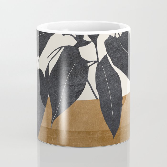 Abstract Art /Minimal Plant 144 Coffee Mug Gallery Image 4