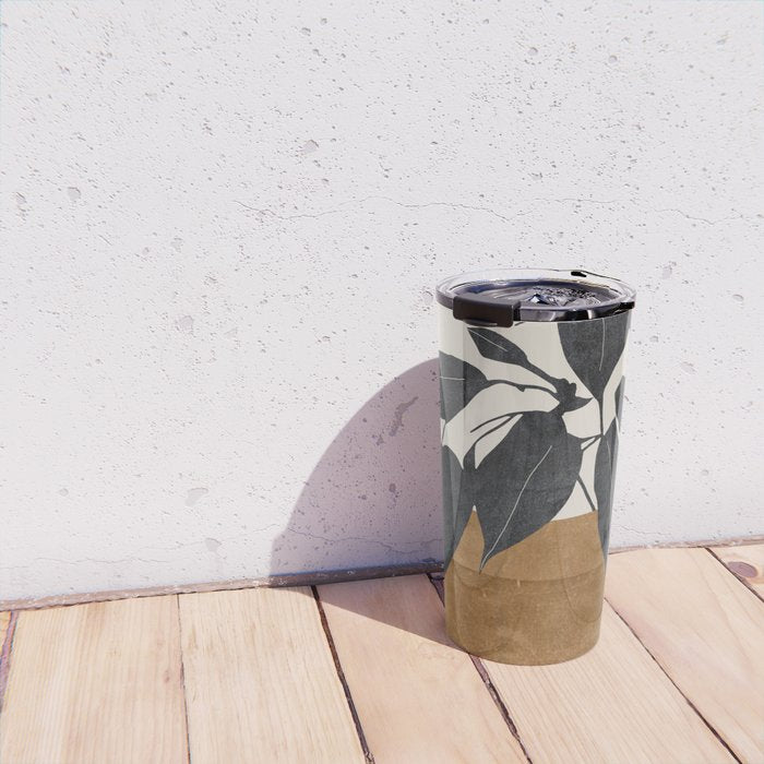 Abstract Art /Minimal Plant 144 Travel Mug Gallery Image 4