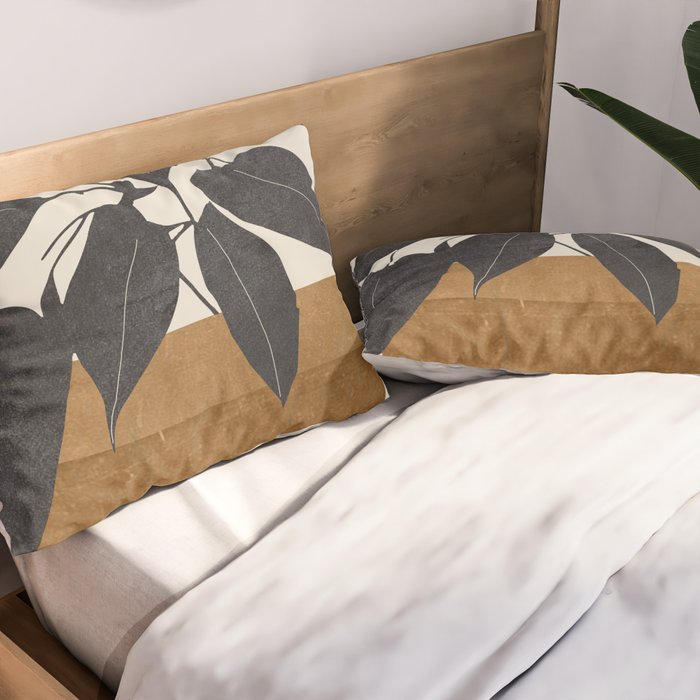 Abstract Art /Minimal Plant 144 Pillow Sham Gallery Image 2