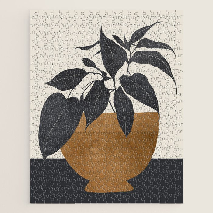 Abstract Art /Minimal Plant 144 Jigsaw Puzzle Gallery Image 1