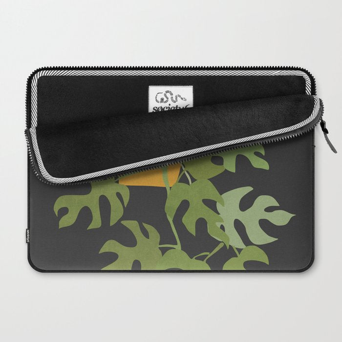 Minimal Abstract Art Plant 28 Laptop Sleeve Gallery Image 2