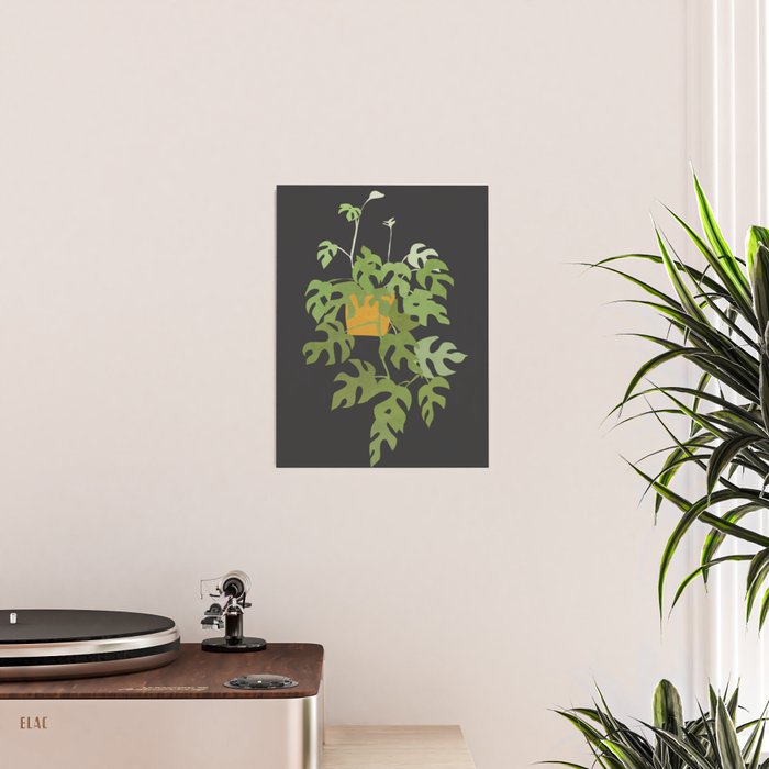Minimal Abstract Art Plant 28 Poster Gallery Image 2