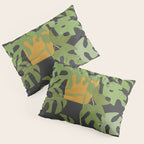 Minimal Abstract Art Plant 28 Pillow Sham Gallery Image 3