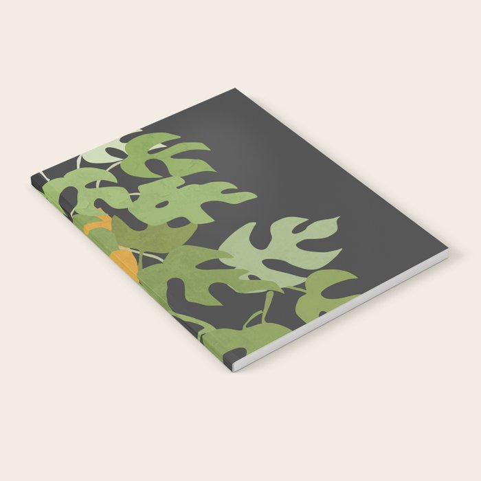Minimal Abstract Art Plant 28 Notebook Gallery Image 2