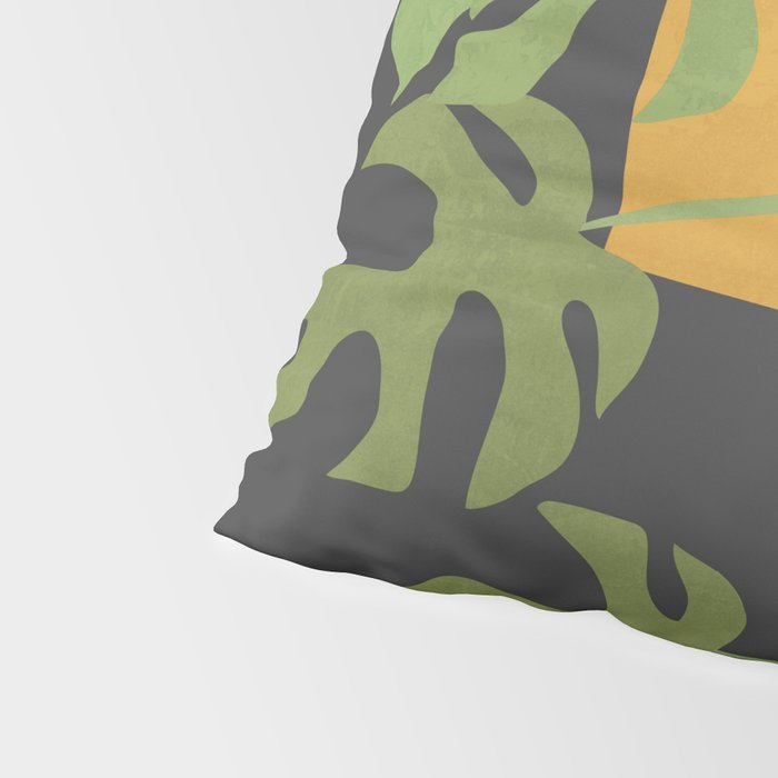Minimal Abstract Art Plant 28 Pillow Sham Gallery Image 4