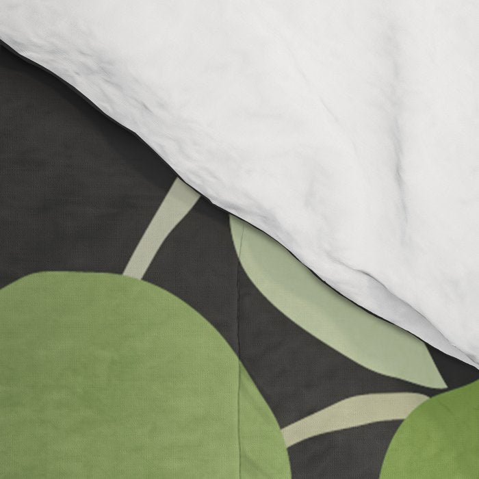 Minimal Abstract Art Plant 28 Comforter Gallery Image 4