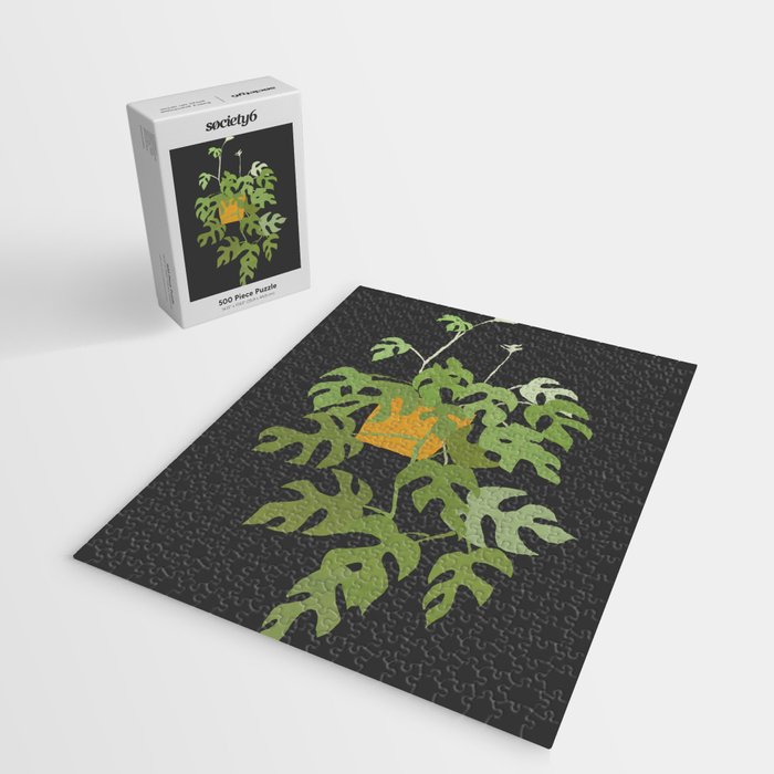 Minimal Abstract Art Plant 28 Jigsaw Puzzle Gallery Image 2