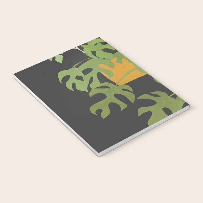 Minimal Abstract Art Plant 28 Notebook Gallery Image 3