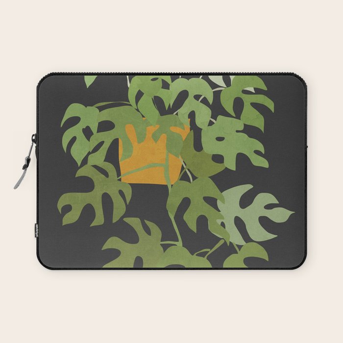 Minimal Abstract Art Plant 28 Laptop Sleeve Gallery Image 1